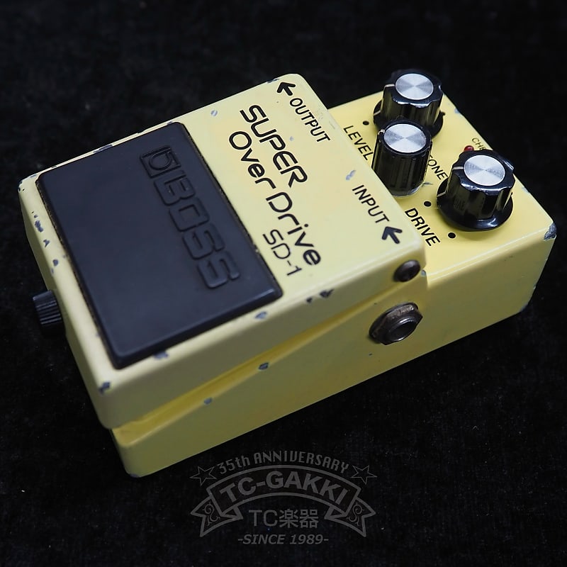BOSS SD-1（JRC4558DD搭載）SUPER Overdrive BOSS SD-1 SUPER Over Drive (JAPAN/JRC4558DD) | Reverb