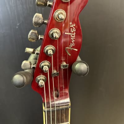 Fender Special Edition Set-Neck Custom Telecaster HH FMT 2003 - Crimson Red image 4