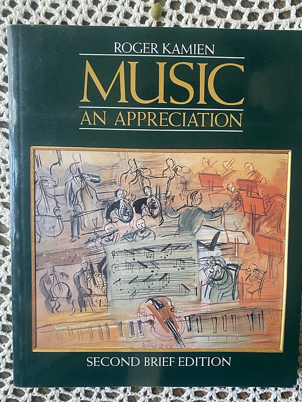 McGraw Hill Roger Kamien Music: An Appreciation 1997 | Reverb