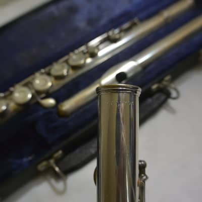 1965 Armstrong 90 Closed-Hole Sterling Intermediate Flute image 13