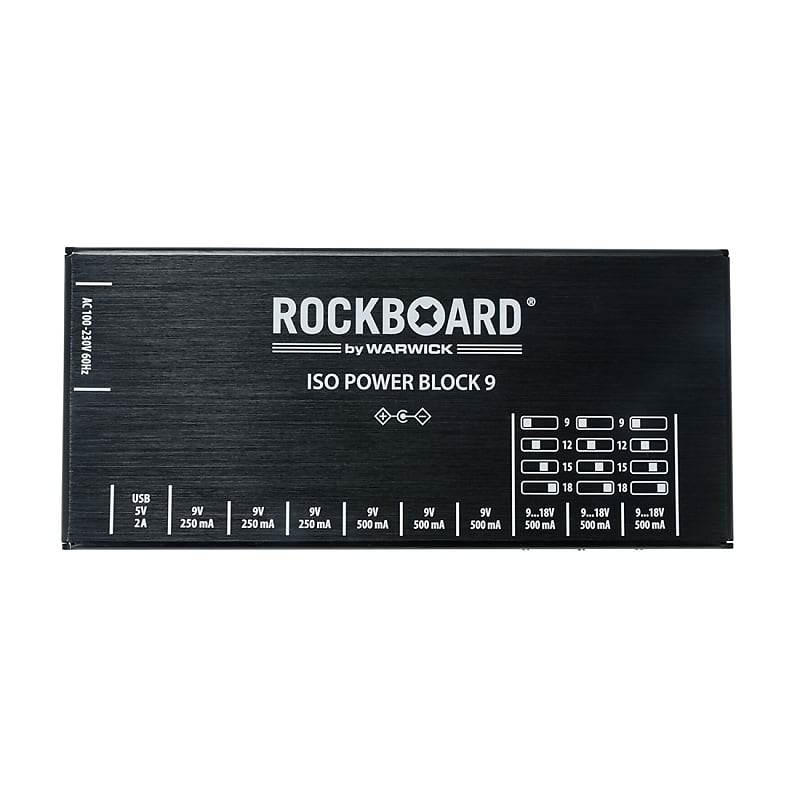 RockBoard ISO Power Block V9 IEC - Isolated Multi Power Supply