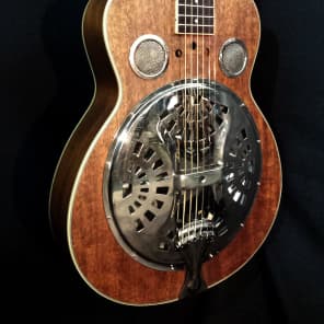 Dean SPS Square Neck Dobro Resonator Guitar Natural Reverb