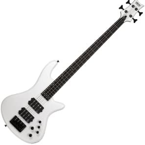 Schecter Stiletto Stage-4 Active 4-String Bass Gloss White