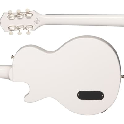 Epiphone Billie Joe Armstrong Signature Les Paul Junior Guitar - Classic White with Case image 9