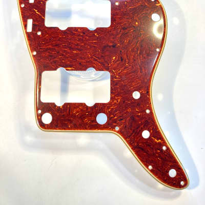 "Boots Aged" Vintage Style Fender Jazzmaster Pickguard Celluloid Tortoise Custom Relic'd