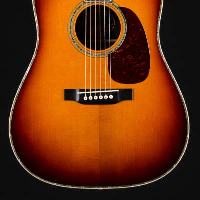 Collings D-42A T Sunburst Torrefied Adirondack Spruce and Indian Rosewood Traditional Custom NEW image 4