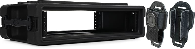 Leathers MM4 Wireless Receiver Holder For Guitar, Black