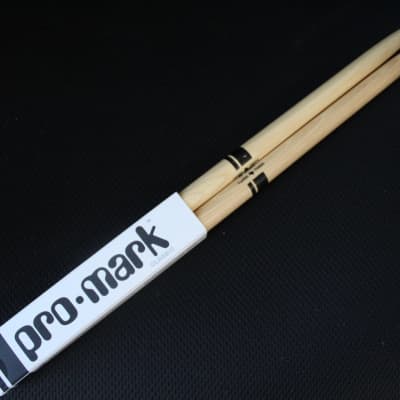 Promark by D'Addario Foward 5B Hickory Nylon Tip Drum Sticks TX5BN image 1