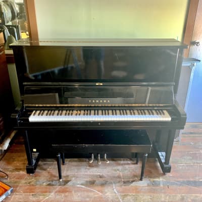 Yamaha U3 upright grand piano c 1967 Ebony original vintage japan mij u1 u2 image 2