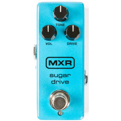MXR M294 Sugar Drive Overdrive Guitar Effects Pedal with Cables image 2