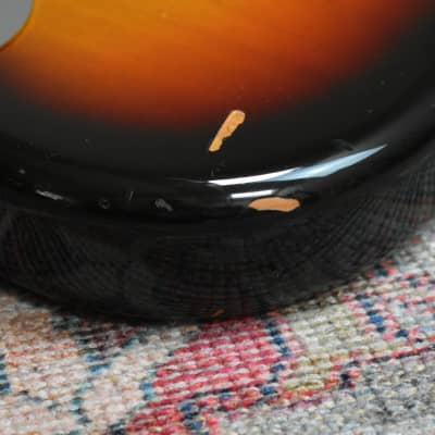1998 Fender Japan “Order” JG66 Jaguar Left-Handed Sunburst, CIJ, Limited, Offset image 16