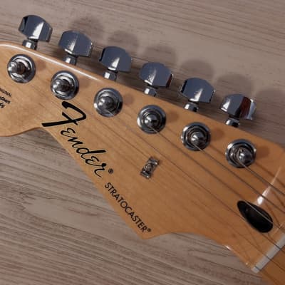Fender® LEFTY 2015 Gilmour Style Strat Stratocaster MINT ..  2015 Black w/ Gilmour MOD image 4