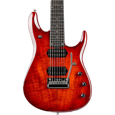 Ernie Ball Music Man John Petrucci 7 JP7 Koa Top Ebony Fingerboard Electric Guitar image 1