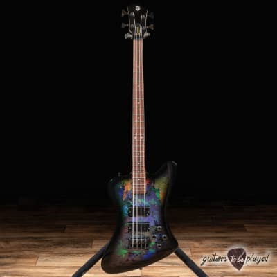 Spector Legend 4X Classic Bass Guitar – HoloFlash Black | Reverb