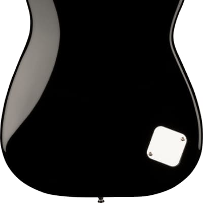 Fender Squier 3/4-Size Kids Mini Strat Electric Guitar, Left Handed - Black image 2