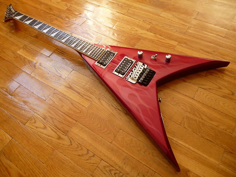 Jackson Stars King V KV-TN02 Limited MIJ 2008 Red Ghost | Reverb