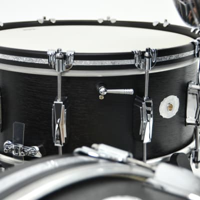 Ludwig Legacy Mahogany "Black Cat" 3pc Drum kit image 3