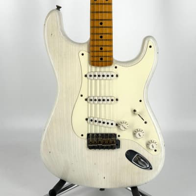 2006 Fender Custom Shop ’56 Stratocaster Relic – White Blonde image 4