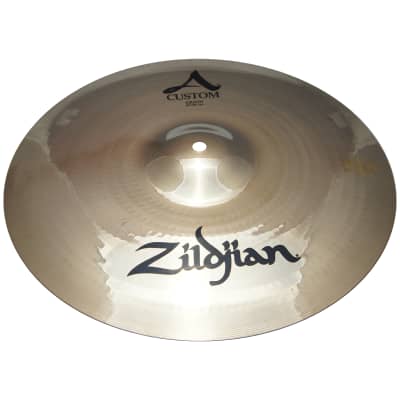 Zildjian 14" A Custom Crash Brilliant Drumset Cymbal with Mid to High Pitch A20525 image 1