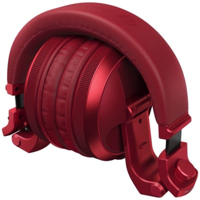 Pioneer DJ HDJ-X5BT Wireless Bluetooth DJ Headphones, Red image 4
