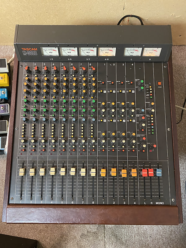 TASCAM M-308 ミキサー TASCAM M308 - だからPA屋なんですってば Archive