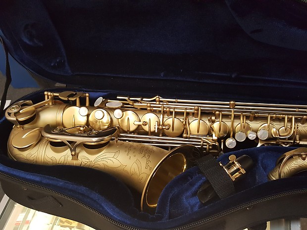 Alto Saxophone Dave Guardala  New York "Earth Tone" Gold Matte Finish image 1