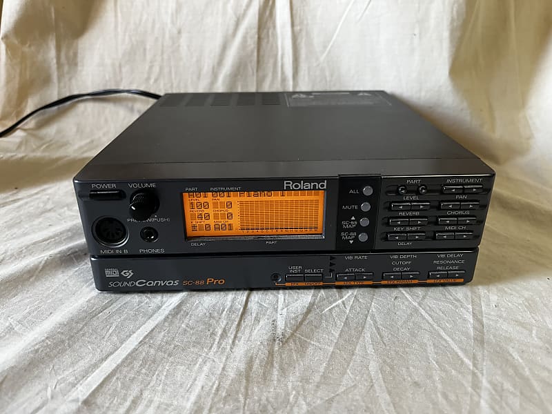 Roland SC-88pro SC88 Pro SOUND Canvas General MIDI sound modules