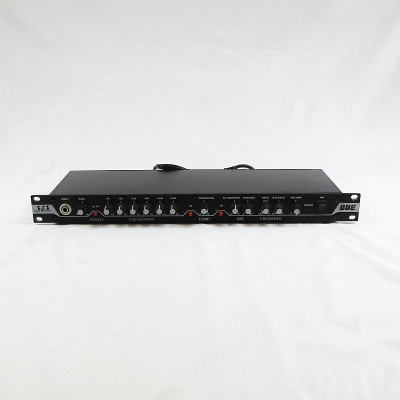 BBE 383 Bass Preamp Reverb