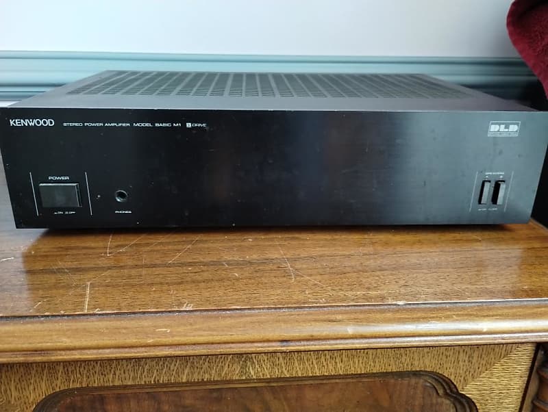 Kenwood M1 amplifier in excellent condition - 1980&#039;s  			