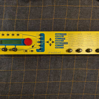 Waldorf Micro Q Rackmount Synthesizer 1999 - 2011 - Yellow