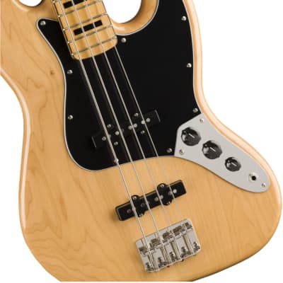 Fender Squier Classic Vibe '70s 4-String Electric Jazz Bass, Gloss Natural image 3