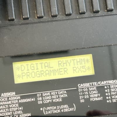 Yamaha RX5 drum machine as-is not-working powers-on image 3