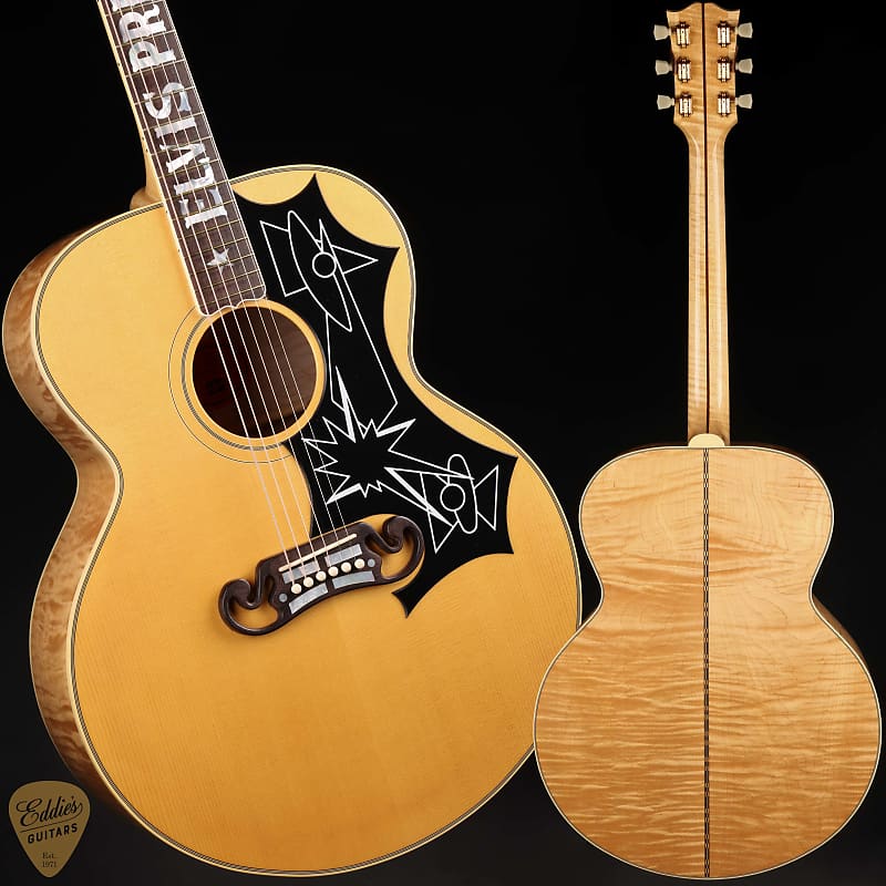 Gibson Limited Edition Elvis Presley SJ-200 Antique Natural | Reverb