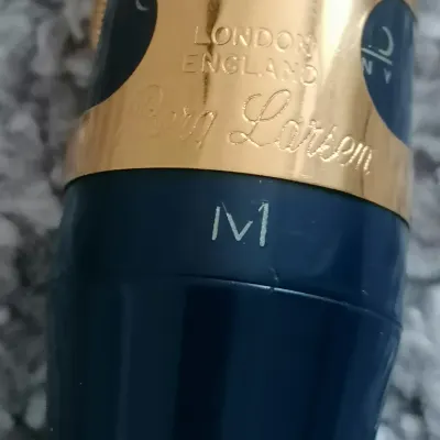 BLUE Mouthpiece saxophone tenor  Woodwind Company /M with Berg Larsen ligature image 15