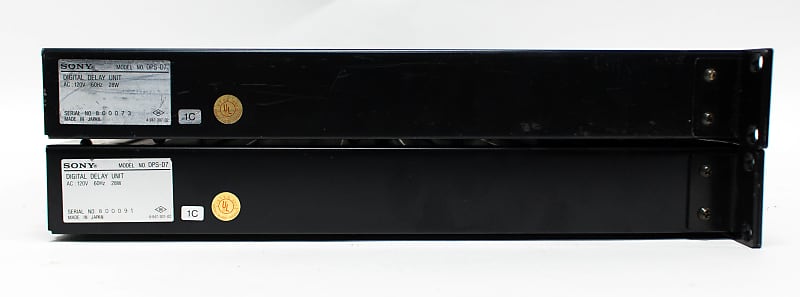 Sony DPS-D7 Digital Delay Signal Processor Rack Unit DSP D7