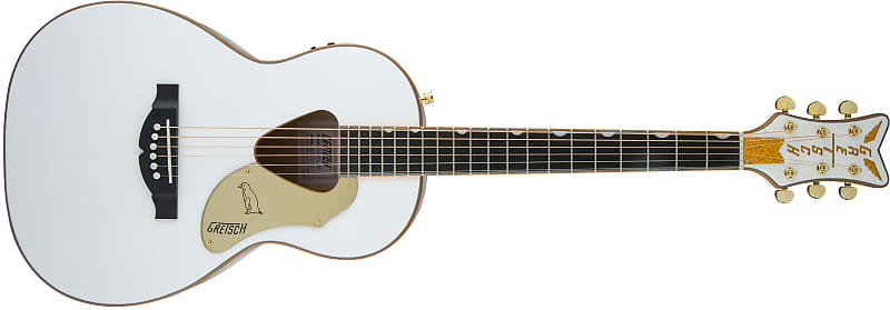 Gretsch  G5021WPE Rancher™ Penguin™ Parlor Acoustic/Electric, Fishman® Pickup System, White - IS201216767 image 1
