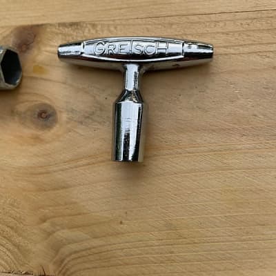 Vintage 1960s Gretsch Drum Tuning Key & Rail Consolette Hex Wrench image 2