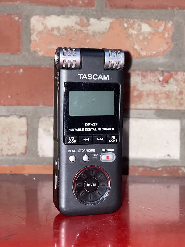 Tascam DR-07 Digital Recorder with Power Supply image 1