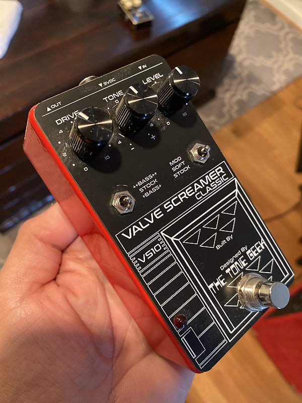 The Tone Geek Valve Screamer VS10 Red | Reverb