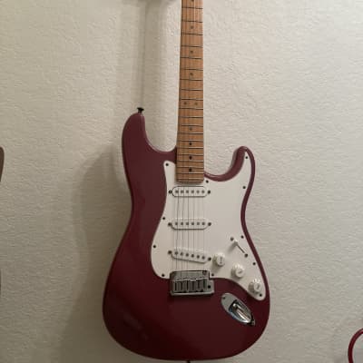 Fender American Standard Stratocaster with Matching Headstock, Maple Fretboard 1995 Burgundy Mist for sale