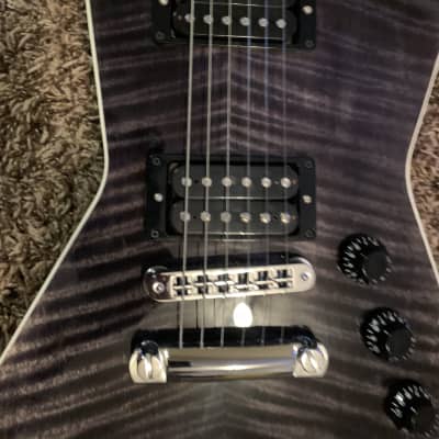 Gibson Explorer Pro Electric Guitar Trans black image 9