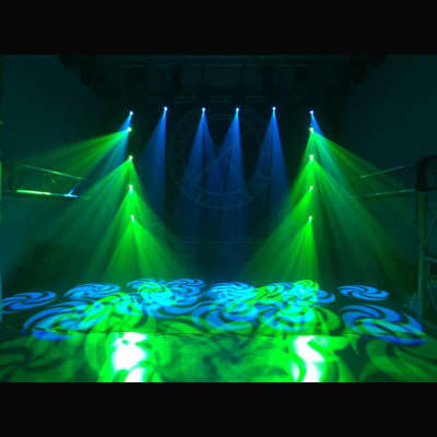 Eliminator Lighting Stealth Spot 60W LED DJ Club Moving Head Yoke Spot Light image 4