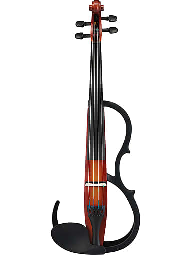 Yamaha SV-250 four-string electric Silent Violin Pro with control box image 1