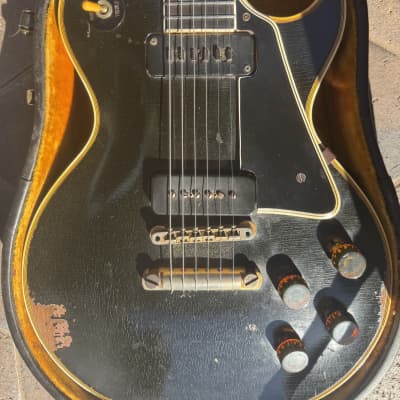 1955 Gibson Les Paul Custom - Black beauty image 5
