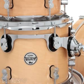 PDP Concept Maple Shell Pack - 5-piece - Natural Lacquer image 3