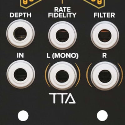 Tiptop Audio ModFX Chorus, Flanger and Filter - Black image 1