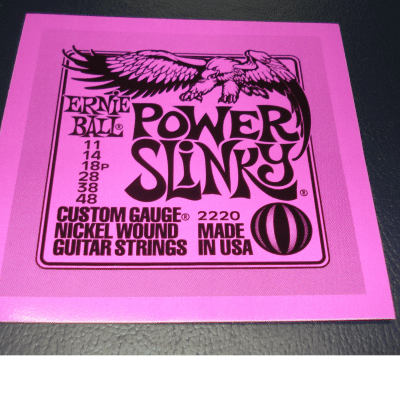 Ernie Ball Power Slinky Sticker 4.5" X 4.5" Sticker image 2