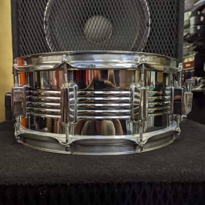Sleeper! 1980s Rogers 5 1/2 x 14" R-360 Snare Drum - Looks Really Good - Sounds Excellent! image 5