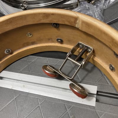 Ludwig & Ludwig - 14x5" (cut down)Top Hat and Cane Snare Drum 1940-1941 image 19