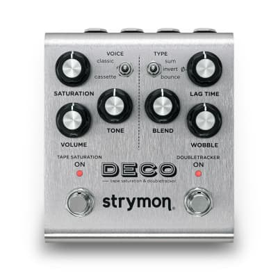 Reverb.com listing, price, conditions, and images for strymon-deco-tape-saturation-doubletracker